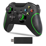 Joystick Inalambrico Para Xbox One Recargable Pc Receptor