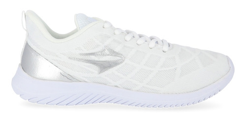 Zapatillas Topper Liss En Blanco Y Plata | Stock Center