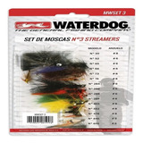 Kit 15 Moscas Fly Waterdog Truchas Streamers Mwset3 N°8 N°6