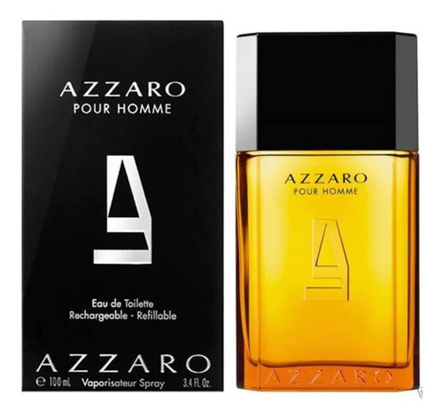 Perfume Azzaro Pour Homme Edt 100ml Original + Amostra