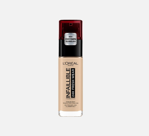 Base De Maquillaje Líquida L'oréal Paris Infaillible 24h Fresh Wear Infaillible 24h Fresh Wear Tono 130 True Beige - 30ml 30g