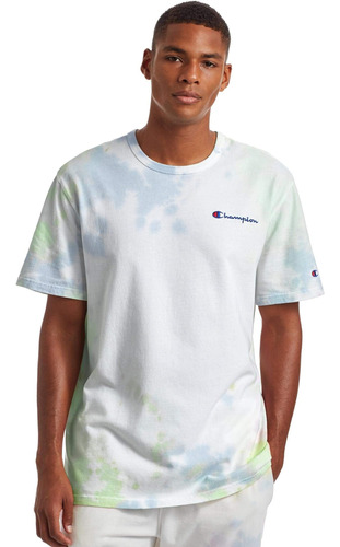 Champion Camiseta De Manga Corta Heritage Para Hombre, Cloud