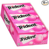 Trident Sin Azúcar Chicle - Con Xilitol - 12 Packs (168 Piez