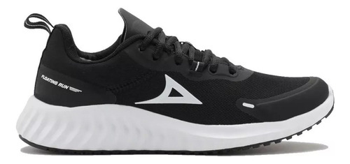 Tenis Running Hombre Pirma 4005 Silver Step Negro Blanco