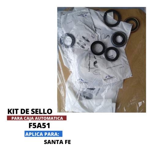 Kit De Sellos F5a51 99-up Hyundai Santa Fe /  Kia Sedona Foto 3