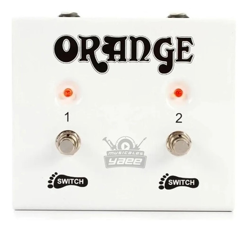 Orange Fs2 Pedal Footswitch De 2 Pulsadores Fs-2 