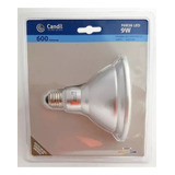 Lampara Led Par 38 9w. Candil Luz Fria 6500k.