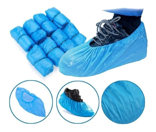 Cubre Zapato Desechable Bolsa 100 Unidades.