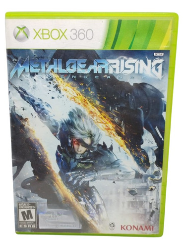 Jogo Metal Gear Rising Reveange Mídia Física Com Nota Fiscal