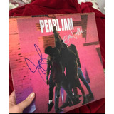 Lp Pearl Jam - Ten Autografado Eddie Vedder