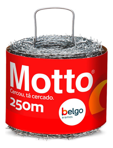 Arame Farpado Motto Belgo® - 250m