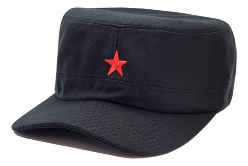 Gorra Che Guevara Estrella Roja Bordada Revolución Cubana