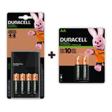 Kit Duracell Cargador Con 4 Pilas Aa + 2 Pilas Aa