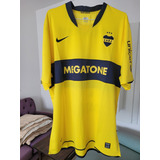 Camiseta Boca Tela Juego Nike Original Lucho Figueroa 2008