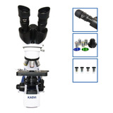 Microscopio Binocular Ótica Infinita Planacromático K55-oib 