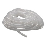 Organizador De Cable Espiral Blanco 10 Metros 1/2 