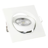 Spot De Led  Recuado Branco Par 30 Quadrado 12w Bivolt 3000k