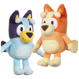 Juego De 2 Muñecos De Peluche Bluey & Bingo Doll Para Niños