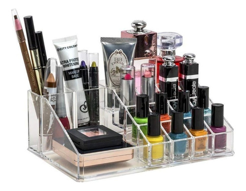 Cosmetiquero Organizador De Maquillaje Acrilico Grande