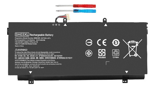 Bateria Para Hp Spectre X360 Ac033dx W013dx Series