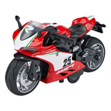 Aleación Diecast 1/12 Modelo De Motocicleta Deportiva Para