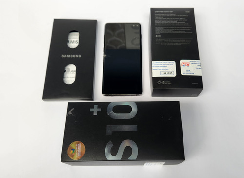 Samsung Galaxy S10 Plus 128gb Preto Usado (tela Quebrada)