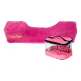 Almohada Lashista P/extension De Pestañas Fiusca Con Neceser