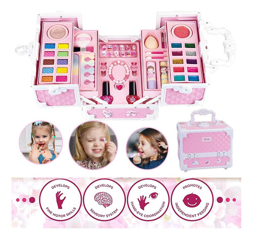 Set De Maquillaje Para Niñas Set De Maquillaje Lavable -h