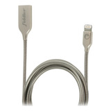 Cable Metálico Usb 2.0 Compatible Con iPhone Lightning