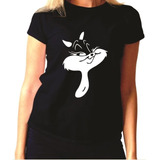Camiseta Estampada Penelope Kitty Novia Pepe Le Pew
