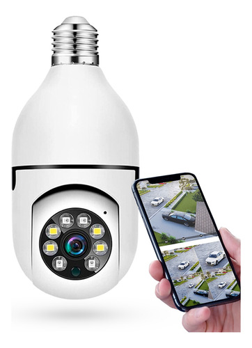 Camera Ip Inteligente Lampada Panoramica Yoosee Wifi E Espiã