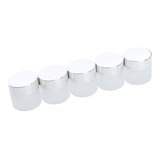 5 Pcs Frasco De Vidro Recipientes Esvazios Cosméticos Creme 