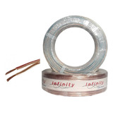 Fio Paralelo Cristal 2x12awg (2x2,50mm²) Rolo 50mts