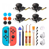 Kit Reemplazo Joystick Joycon Reparación Control 25 Piezas