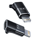 Adaptador Usb Tipo C Fêmea Para Lightning Macho iPhone