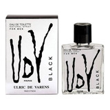 Udv Paris Black For Men 100ml Edt Caballero Volumen De La Unidad 100 Ml