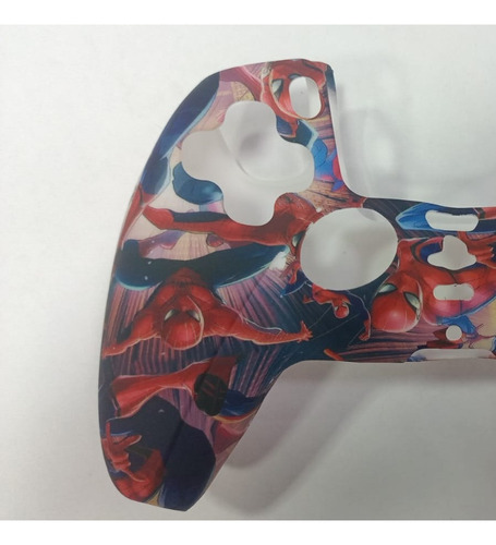 Combo Forro Diseños + 2 Grips En Relieve Para Control Ps5