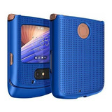  Funda Motorola Razr 5g Flip Azul Cobalto Rigida Delgada