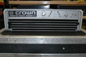 Potencia Crown Vz-5.000 Watts - Made In Usa Impecable