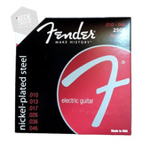 Encordado Para Guitarra Electrica Fender 250r 010-046 - Usa