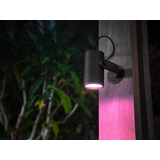 Philips Hue Lily White  Color Outdoor Spot Light Base Kit (