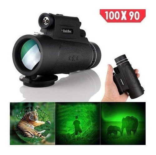 Alcance Monocular Profesional 100x90 Visión Nocturna Hd