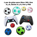 1 Par Thumbs Grips Futbol Xbox 360, One, One S Y X , Ps4 Y 5