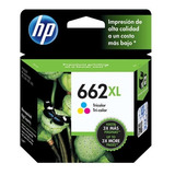 Cartucho De Tinta Hp 662xl Color Original 