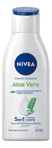 Crema Corporal Aloe Vera 5 En 1 Nivea X 125 Ml