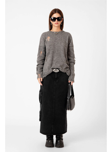 Sweater Broken K. Oversize Mujer Linea Mich 47 Street