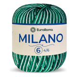 Barbante Milano Euroroma N6 200g 226m Mesclado Multicolorido
