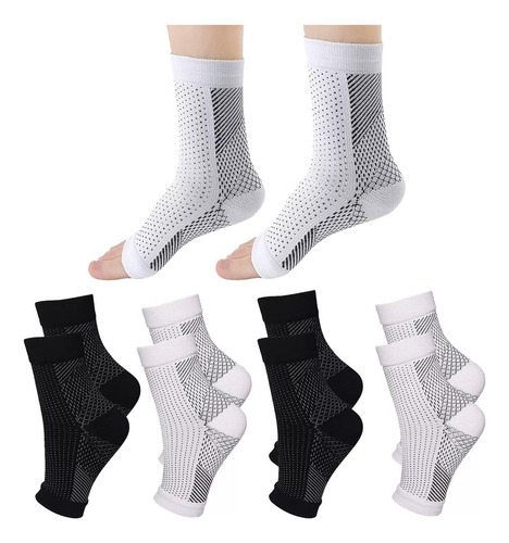 4par Deportiva Calcetines Compresion Alivia Fascitis Plantar