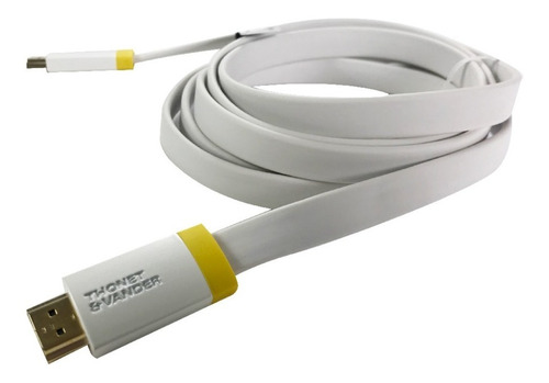 Cable Hdmi 4k Blanco Thonet Vander 2 Mts Smart Pro Envio
