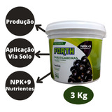 Adubo Fertilizante Forth Jabuticabeiras Balde 3 Kg Produção